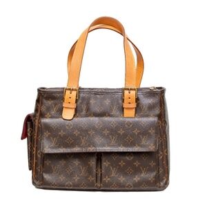 Louis Vuitton‎ LV Hand Bag Multipli Cite Brown Monogram